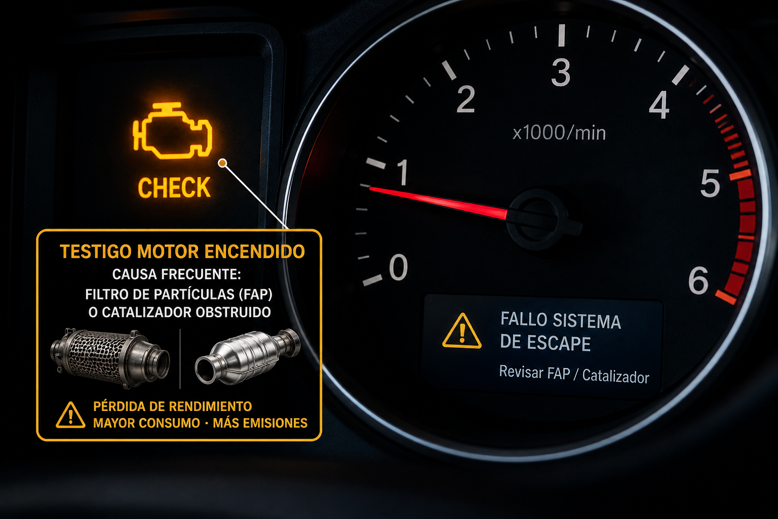 Limpieza y recuperación de filtros FAP y DPF
