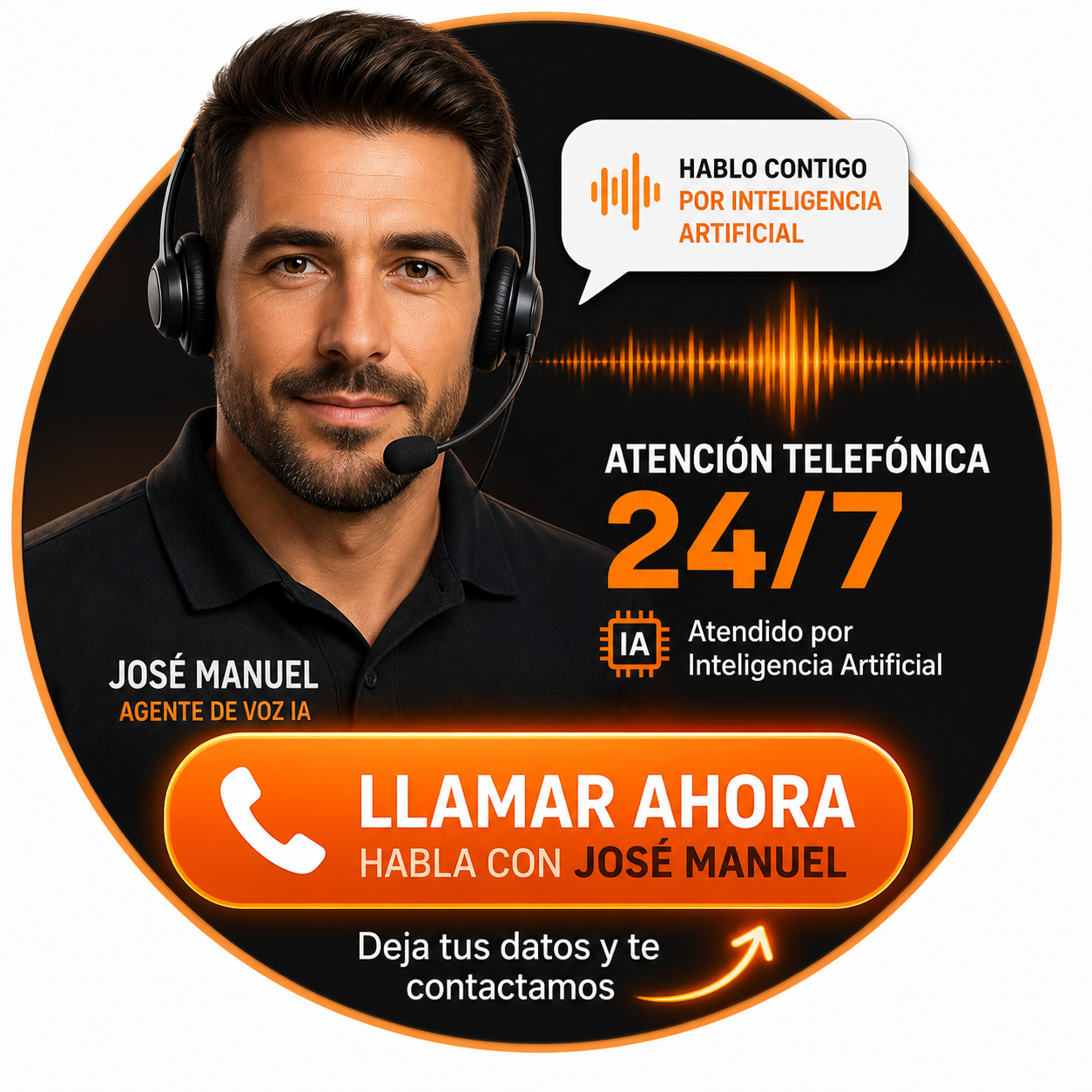 José Manuel agente de voz IA